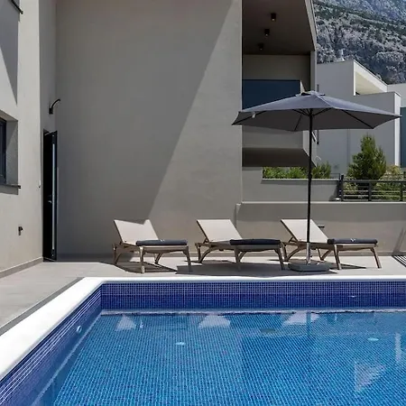 Vip With Pool Вілла Макарська